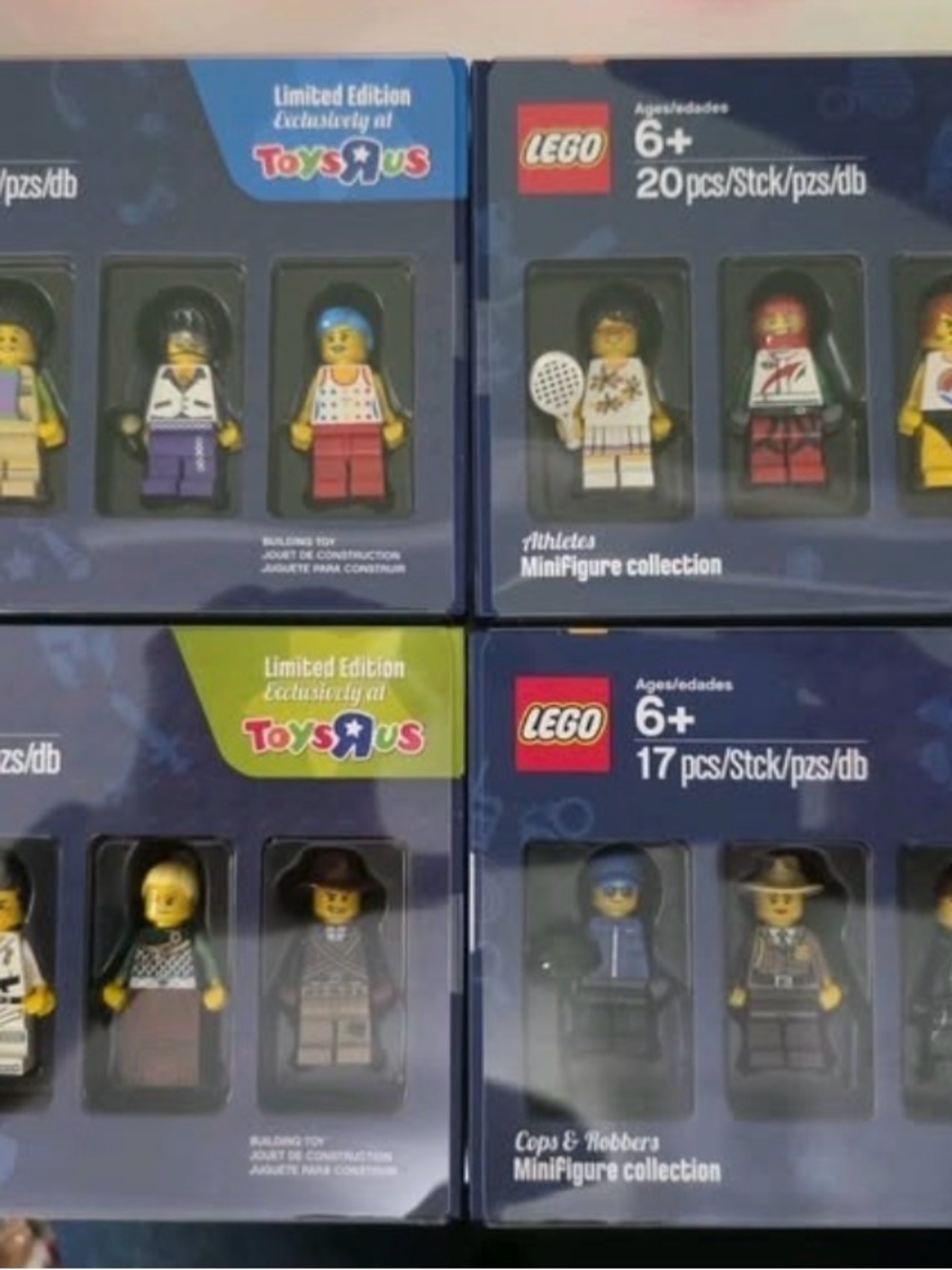 Lego x Toys R Us 2016 Minifigure Collection. All unopened.